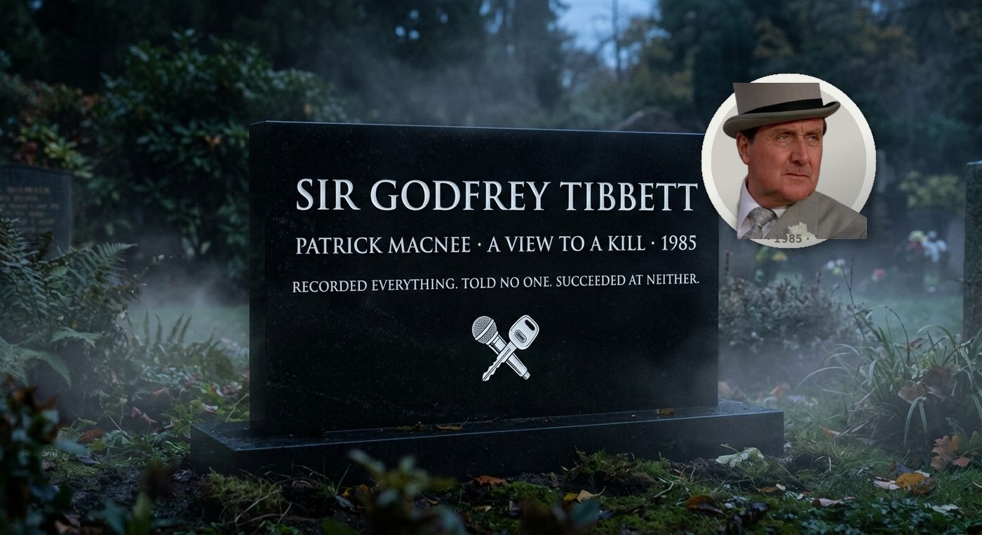 Tibbett headstone in black granite with white lettering